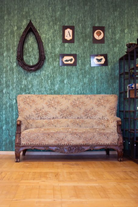 Fotoset mit barockem Sofa